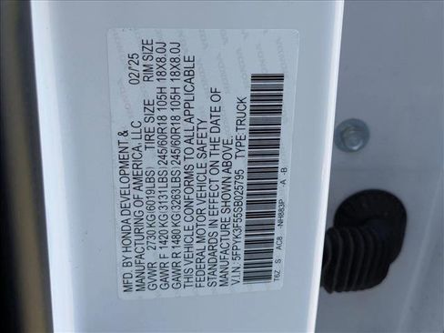 New 2025 Honda Ridgeline RTL image 18