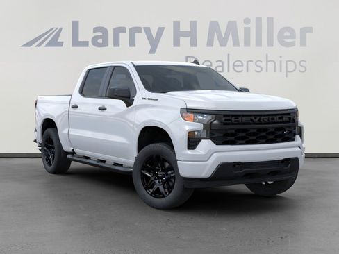 New 2026 Chevrolet Silverado 1500 Custom w/ Turbomax Blackout Package image 1