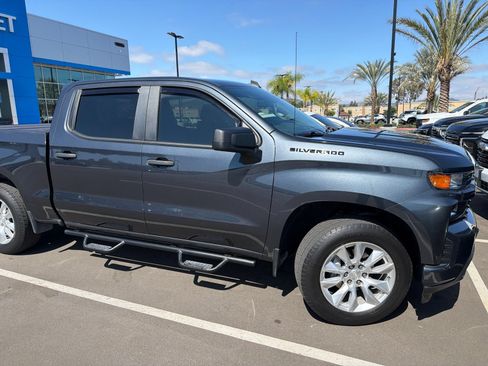 Used 2022 Chevrolet Silverado 1500 Custom w/ LPO, Dark Essentials Package RWD image 11