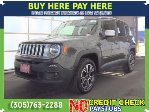 Used 2018 Jeep Renegade Limited w/ Trailer Tow Group AWD/4WD image 2