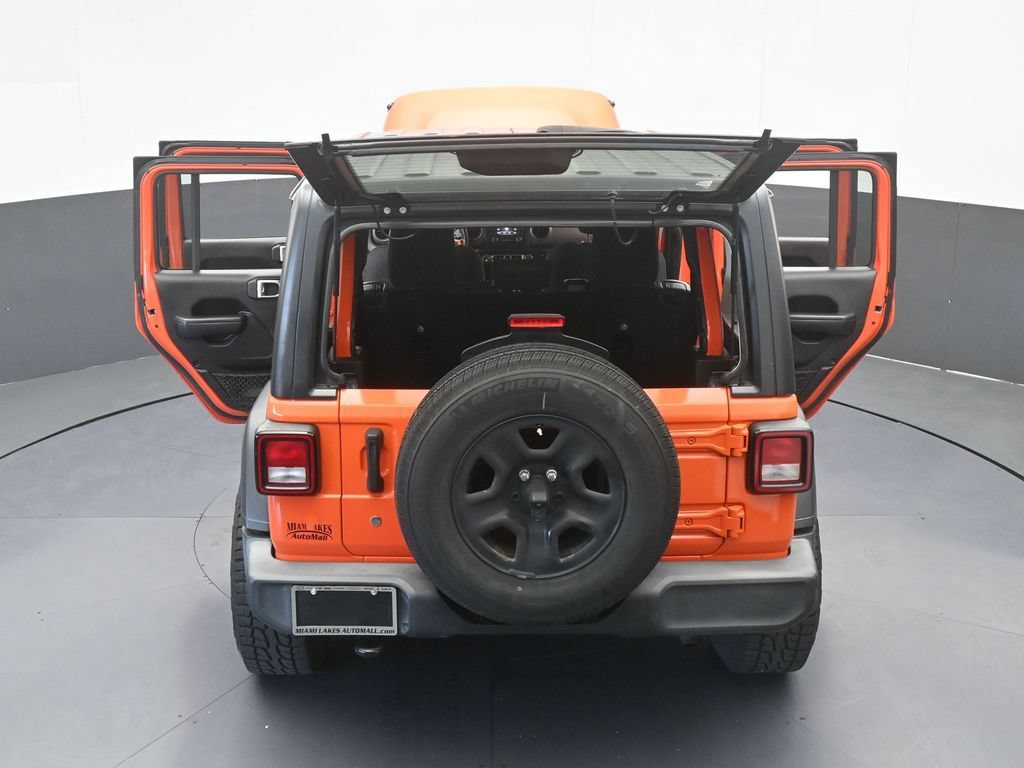 Used 2018 Jeep Wrangler Unlimited Sport AWD/4WD image 64