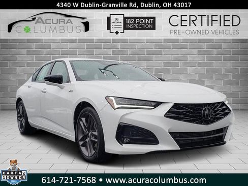Certified 2025 Acura TLX SH-AWD w/ A-SPEC Pkg image 1