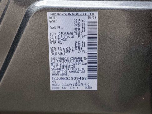 Used 2019 INFINITI QX60 Luxe w/ Limited Package image 29