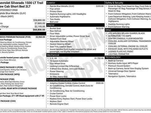Certified 2025 Chevrolet Silverado 1500 LT Trail Boss w/ LT Trail Boss Premium Package image 11