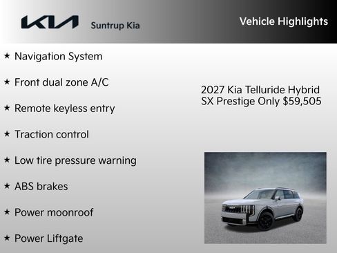 New 2027 Kia Telluride X-Line SX Prestige image 7