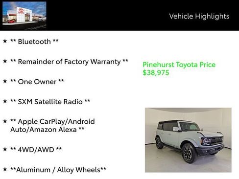 Used 2023 Ford Bronco Outer Banks image 7