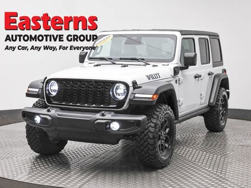 Used 2025 Jeep Wrangler Unlimited Sport S 4xe AWD/4WD image 1