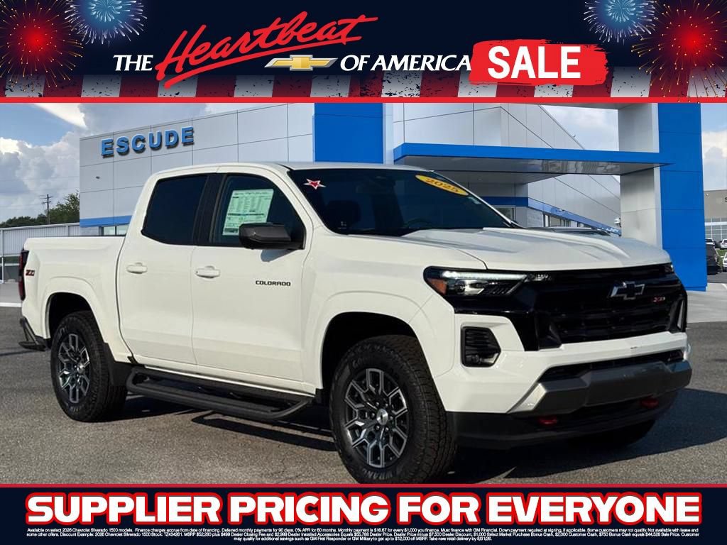 New 2025 Chevrolet Colorado Z71 w/ Technology Package AWD/4WD image 1