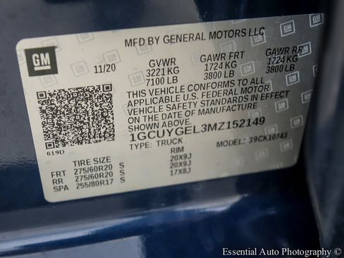 Used 2021 Chevrolet Silverado 1500 LTZ w/ LTZ Premium Package image 29