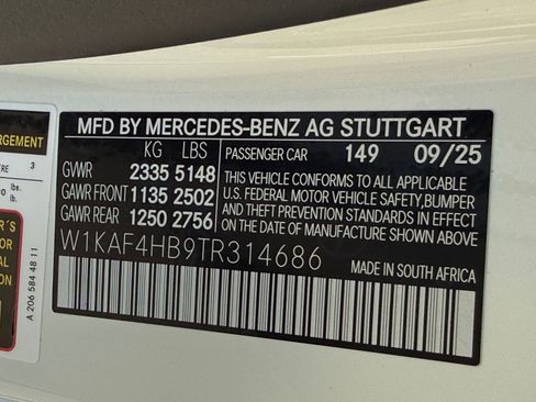 New 2026 Mercedes-Benz C 300 4MATIC Sedan image 19