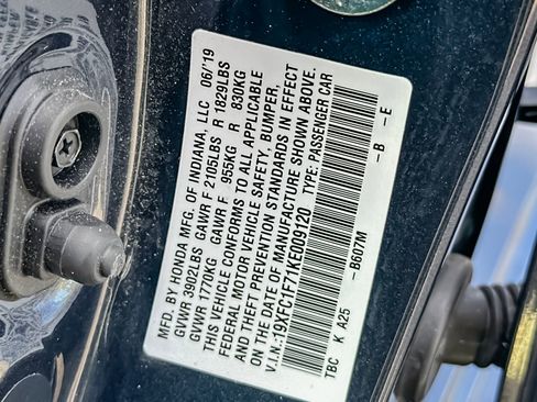 Used 2019 Honda Civic EX-L image 38