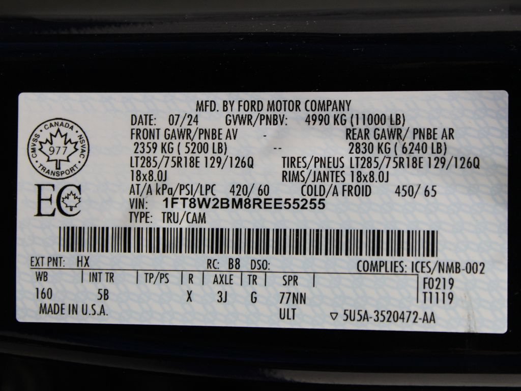 Used 2024 Ford F250 Lariat w/ Tremor Off-Road Package AWD/4WD image 83