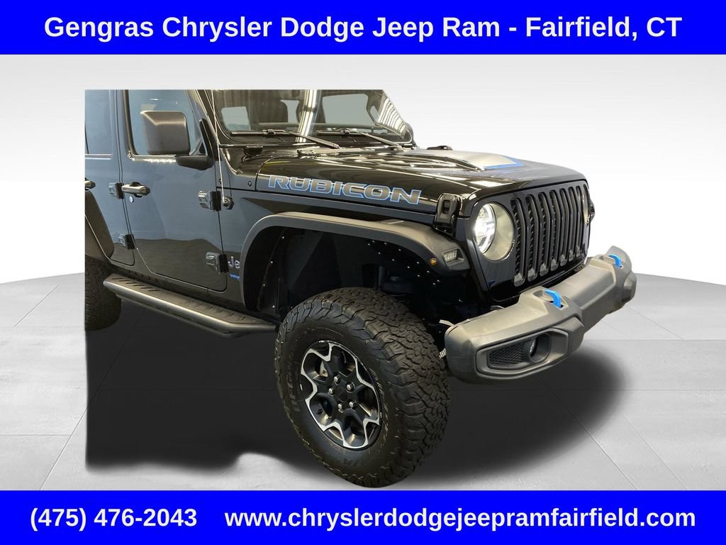 Certified 2022 Jeep Wrangler Unlimited Rubicon 4xe w/ Cold Weather Group AWD/4WD image 47