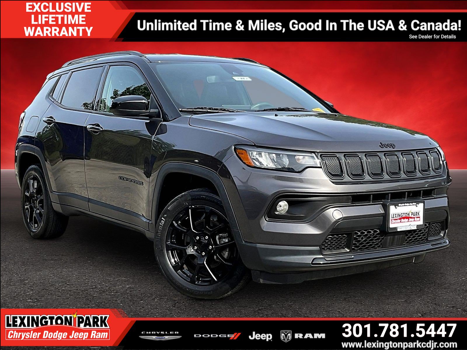 Used 2022 Jeep Compass Latitude AWD/4WD image 1