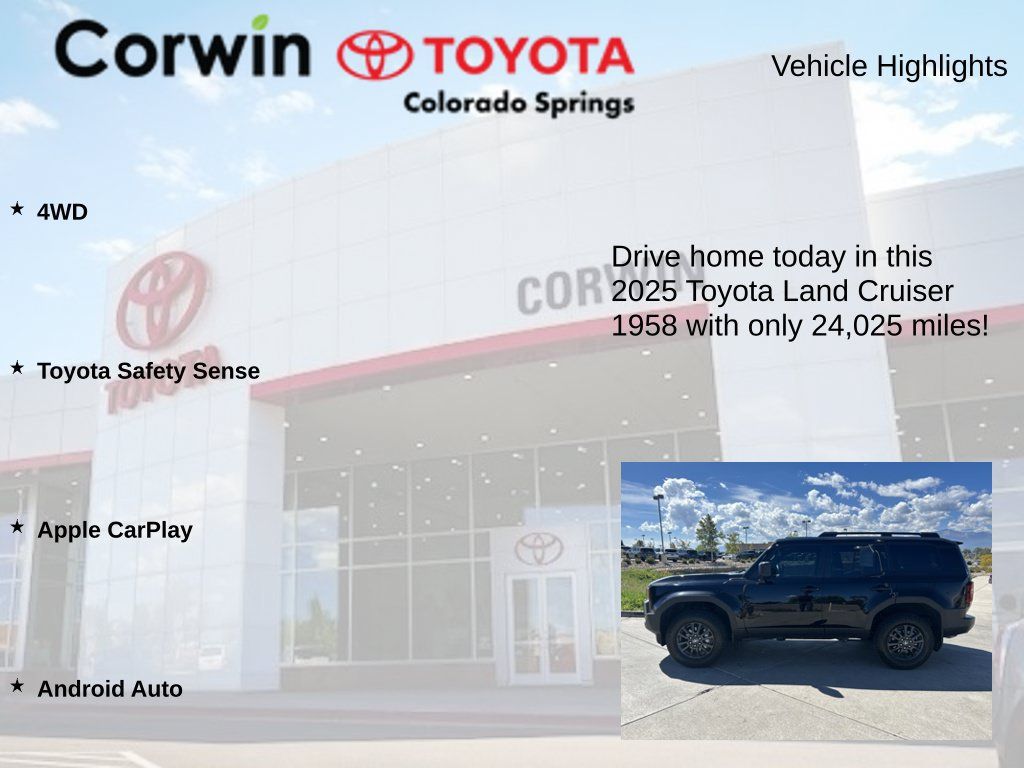 Used 2025 Toyota Land Cruiser 1958 AWD/4WD image 6