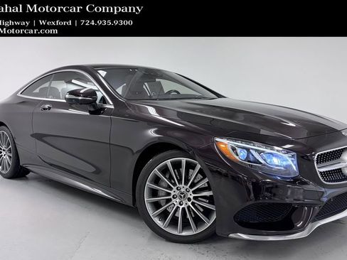 Used 2017 Mercedes-Benz S 550 4MATIC Coupe image 1