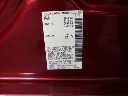 Used 2023 Nissan Altima 2.5 SV FWD image 42