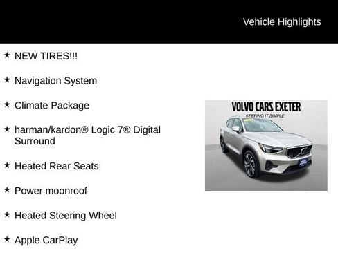Certified 2024 Volvo XC40 B5 Plus w/ Climate Package AWD/4WD image 5