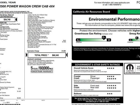 Used 2021 RAM 2500 Power Wagon AWD/4WD image 10