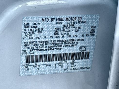 Used 2025 Ford Maverick XLT FWD image 29