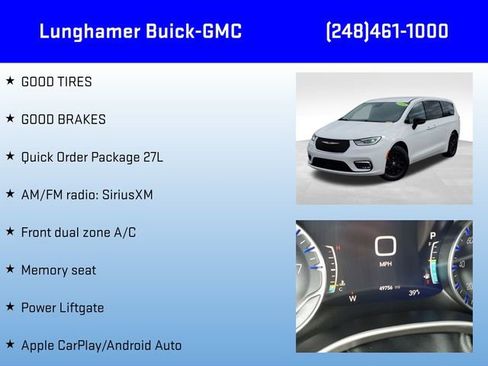 Used 2024 Chrysler Pacifica Touring-L FWD image 6