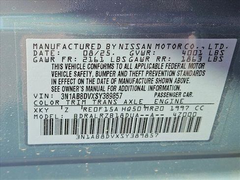 New 2025 Nissan Sentra SR image 16