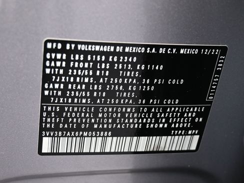 Used 2023 Volkswagen Tiguan SE image 24