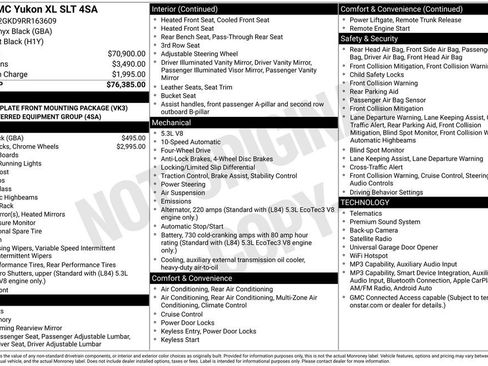 Used 2024 GMC Yukon XL SLT AWD/4WD image 27