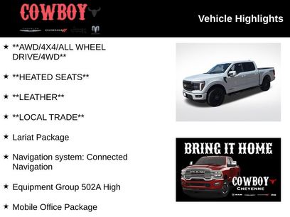 Used 2025 Ford F150 Lariat w/ Equipment Group 502A High