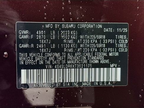 New 2026 Subaru Forester Limited image 33