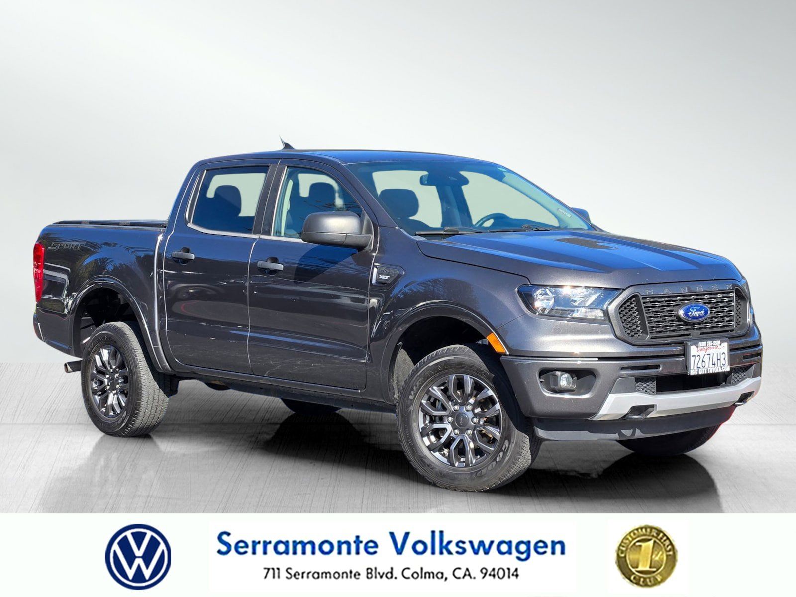 Used 2020 Ford Ranger XLT w/ Equipment Group 301A Mid RWD image 1