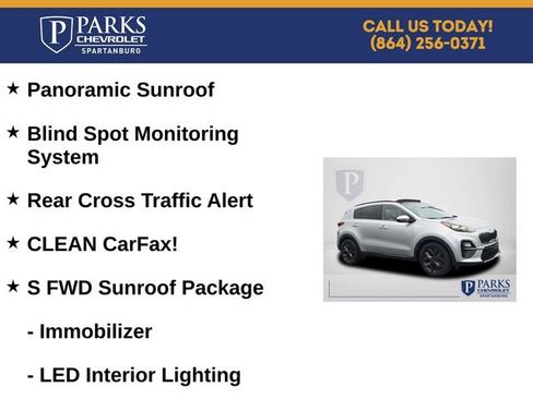 Used 2020 Kia Sportage S w/ S FWD Sunroof Package image 4