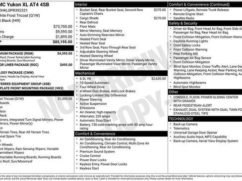 Used 2023 GMC Yukon XL AT4 w/ AT4 Premium Package image 9