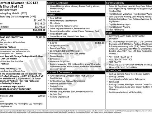 New 2026 Chevrolet Silverado 1500 LTZ image 36