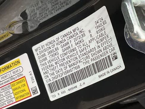 Used 2024 Honda Civic Sport image 27