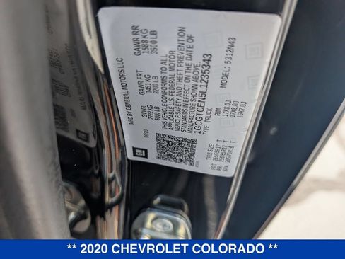 Used 2020 Chevrolet Colorado LT w/ Luxury Package AWD/4WD image 32