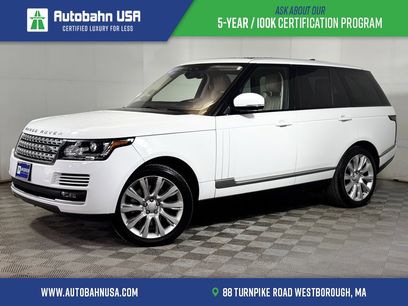Used 2017 Land Rover Range Rover Supercharged
