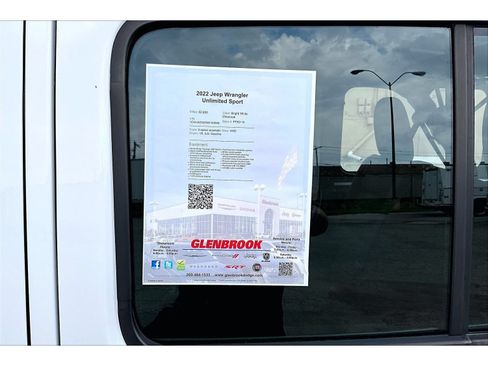 Certified 2022 Jeep Wrangler Unlimited Sport AWD/4WD image 57