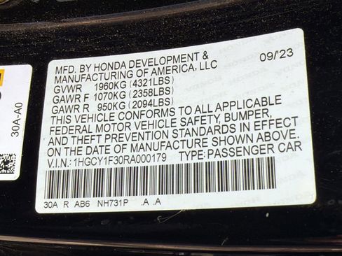 Used 2024 Honda Accord EX image 31