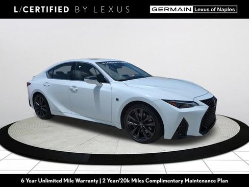 Certified 2024 Lexus IS 350 F Sport RWD image 1