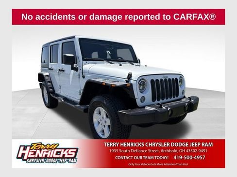 Used 2018 Jeep Wrangler Unlimited Sport S AWD/4WD image 1