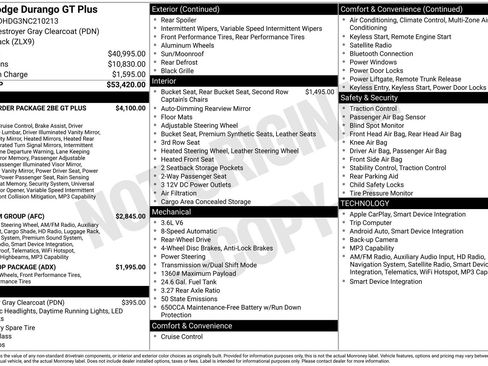 Used 2022 Dodge Durango GT RWD image 32