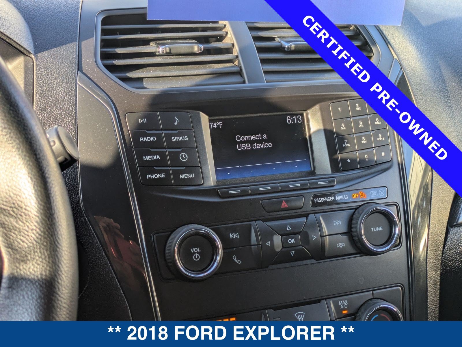 Used 2018 Ford Explorer XLT w/ Class II Trailer Tow Package FWD image 31