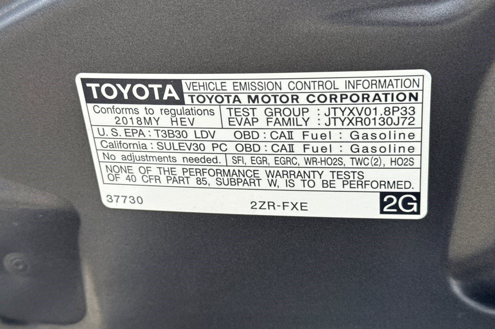 Used 2018 Toyota Prius One FWD image 28
