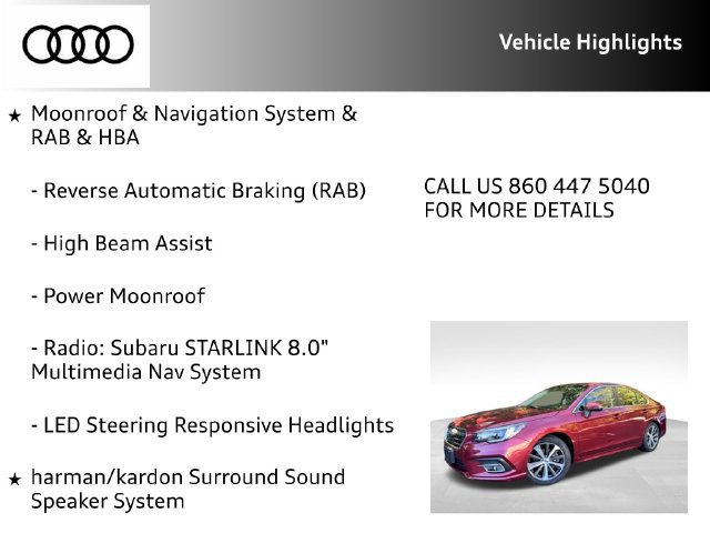 Used 2019 Subaru Legacy 3.6R Limited AWD/4WD image 14