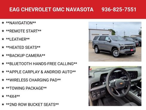 New 2026 Chevrolet Tahoe LT AWD/4WD image 4