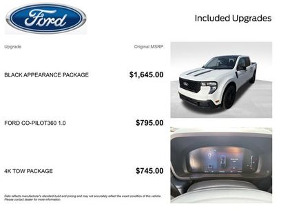 New 2025 Ford Maverick XLT w/ Black Appearance Package