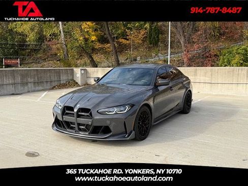 Used 2022 BMW M3 Competition w/ M Carbon Exterior Package image 1