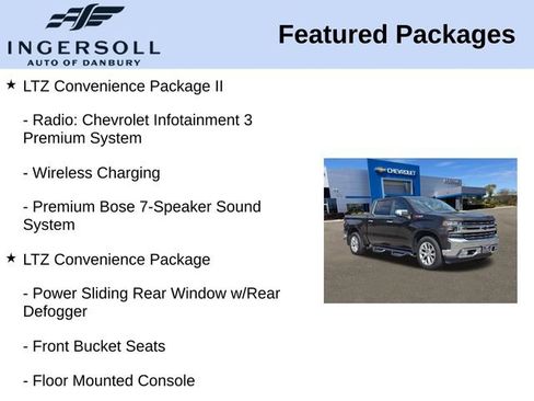 Used 2019 Chevrolet Silverado 1500 LTZ w/ LTZ Plus Package AWD/4WD image 15