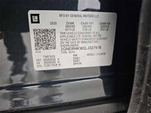 Certified 2020 Chevrolet Traverse LT w/ LT Premium Package image 44